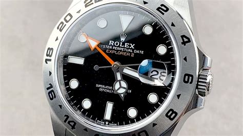 rolex explorer 2 black perlon grey|rolex explorer 2 black dial.